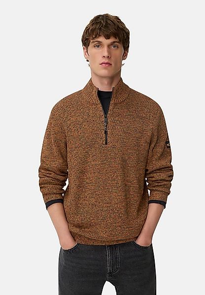 camel active Troyer mit melierter Struktur Langarm Troyer (1-tlg) Markenlab günstig online kaufen