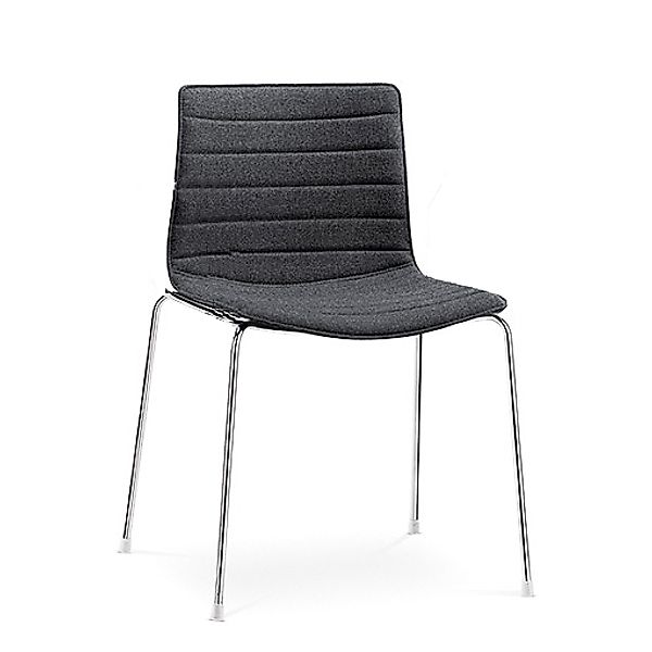 Arper CATIFA 46 0253 Stuhl Vierfuß mit gepolsterter Schale günstig online kaufen