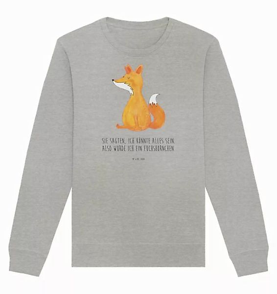 Mr. & Mrs. Panda Longpullover Größe XS Einhorn Fuchs - Heather Grey - Gesch günstig online kaufen