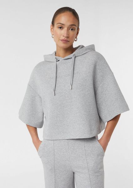 comma 3/4 Arm-Pullover Sweatshirt Oversize-Sweatshirt mit günstig online kaufen