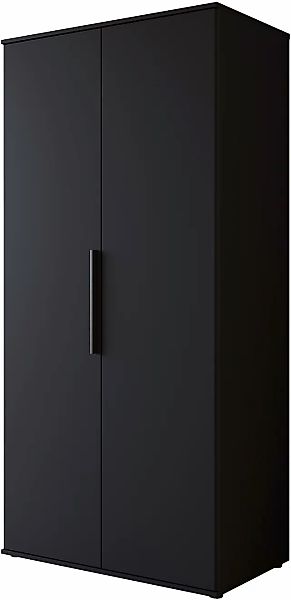 INOSIGN Kleiderschrank "LAGOS Wäscheschrank, Garderobe, schwarze Griffe, Ma günstig online kaufen