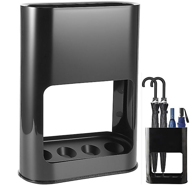 BlingBin Schirmständer Regenschirmständer mit Abtropfschale, 4 Slots Schirm günstig online kaufen