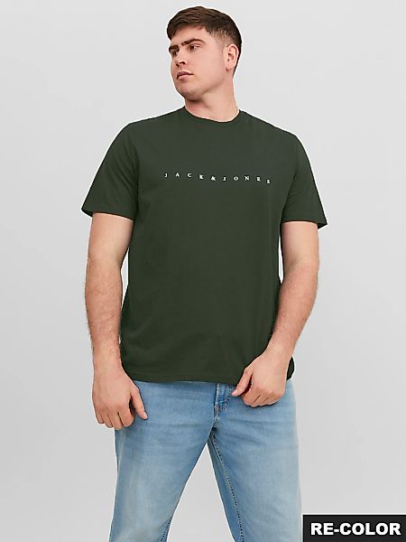 Jack & Jones PlusSize Rundhalsshirt "JJESTAR JJ TEE SS NOOS PLS" Baumwolle, günstig online kaufen