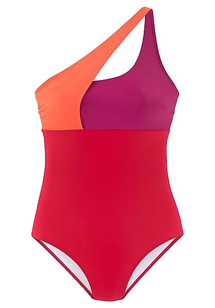s.Oliver Badeanzug Yella in modischer One-Shoulder günstig online kaufen