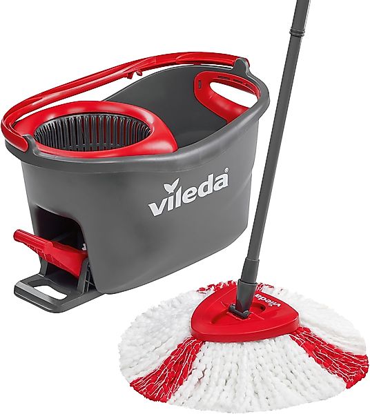 Vileda Bodenwischer-Set "EASY WRING & CLEAN TURBO BOX" inkl. TURBO REFILL M günstig online kaufen