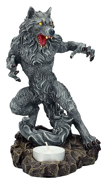 Figuren Shop GmbH Teelichthalter Werwolf Figur günstig online kaufen