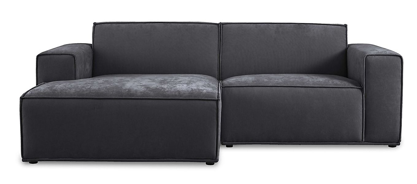 Home affaire Ecksofa »Avelin, 228 cm, L-Form, Chenille, Struktur-Boucle« mi günstig online kaufen