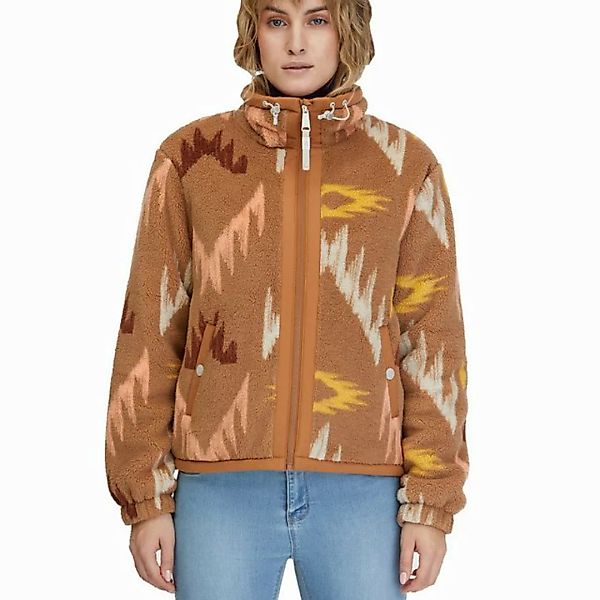 Ragwear Sweatjacke Ragwear Nordika Aztec Sweat Brown Sugar Braun S günstig online kaufen