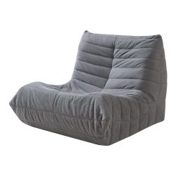en.casa Sitzsack, »Kodsø« Bodensessel mit Rückenlehne günstig online kaufen