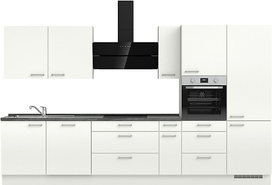 nobilia® Küchenzeile »"Laser II", Ausrichtung wählbar, Breite 360 cm« vormo günstig online kaufen