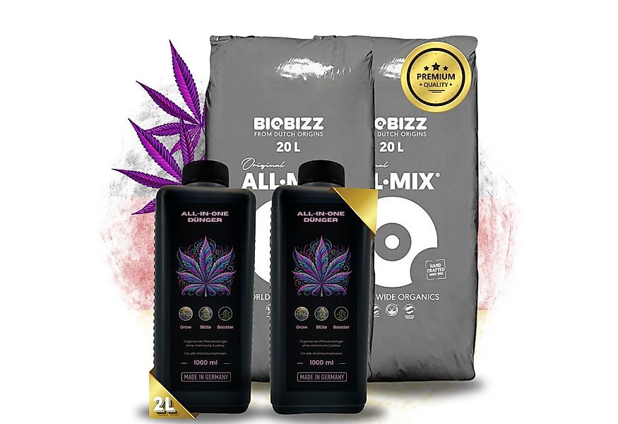 TronicXL Spezialerde Dünger Set + BioBizz All Mix Grow Erde für Anzucht & B günstig online kaufen