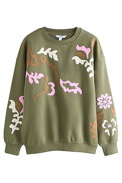 Next Sweater Sweatshirt mit Applikation (1-tlg) günstig online kaufen
