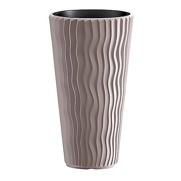 PROREGAL Blumentopf Sand Schlank 400, Mocca günstig online kaufen