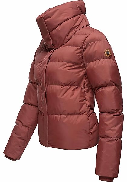 Ragwear Steppjacke "Lunis" ohne Kapuze stylische, cropped Winter Kurzjacke günstig online kaufen