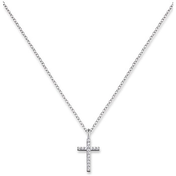 Engelsrufer Kette mit Anhänger Kreuz, mit Zirkonia (synth) günstig online kaufen