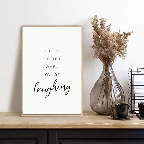 Reinders Poster "Laughing" günstig online kaufen