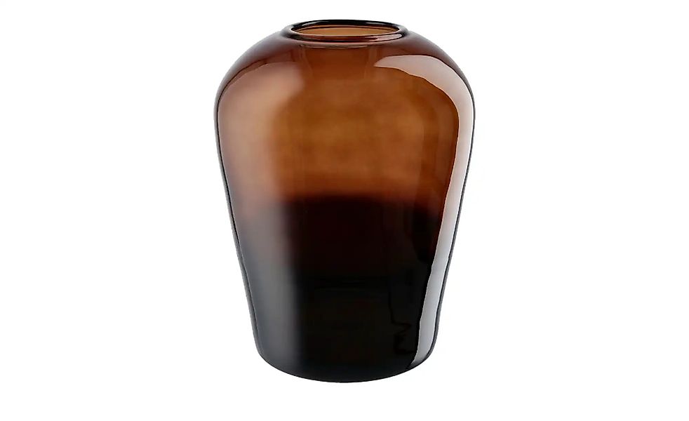 Jette Home Vase   ¦ braun ¦ Glas ¦ Maße (cm): H: 30  Ø: 23 Accessoires > Va günstig online kaufen