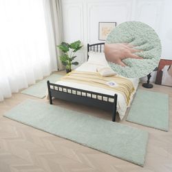my home Hochflor-Bettumrandung "Microfaser Teppich Magong, besonders weich, günstig online kaufen