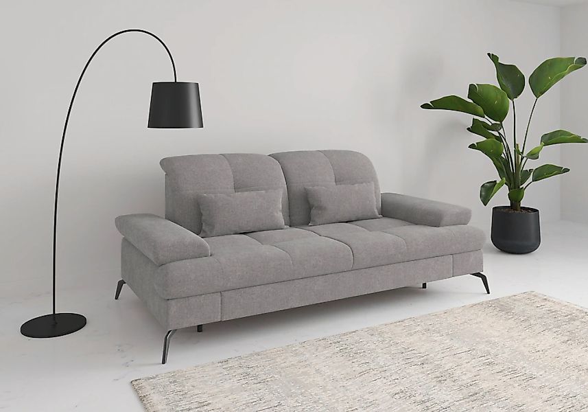 sit&more 3-Sitzer "Amica, inkl. Sitztiefenverstellung und Armteilverstellun günstig online kaufen