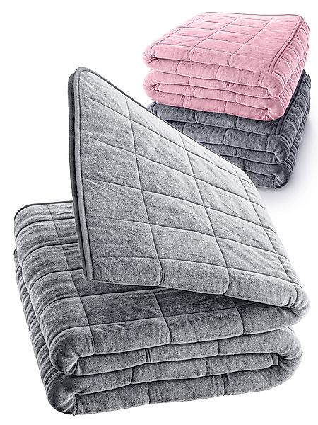 Malika Gewichtsdecke Gewichtsdecke 135x200, Enstpannungsdecke, Gewichtsdeck günstig online kaufen