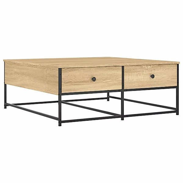 vidaXL Couchtisch Sonoma-Eiche 100x99x40 cm Holzwerkstoff günstig online kaufen