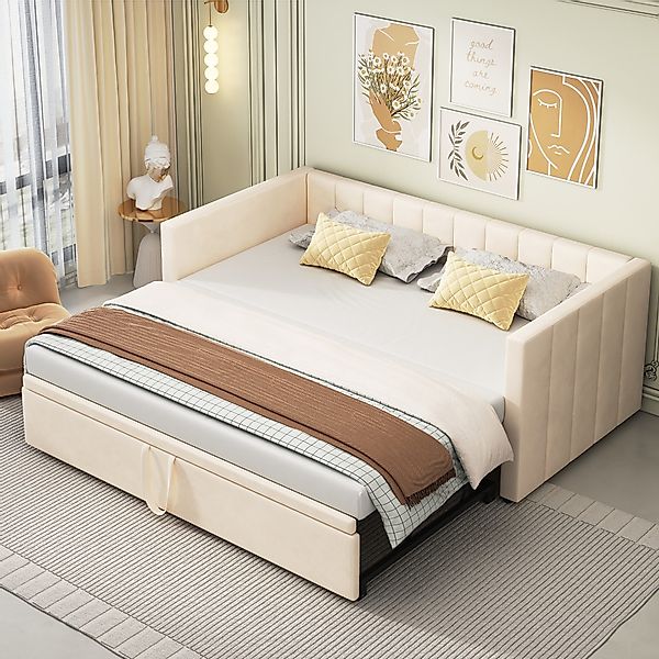 Furnishings Home Polsterbett Daybett Tagesbett Ausziehbett günstig online kaufen