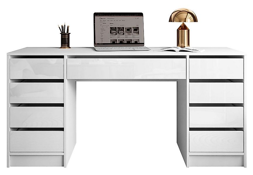 Lookway Schreibtisch MADA DOUBLE mit Schubladen (1x Schreibtisch), Breite: günstig online kaufen