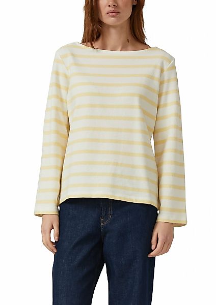 s.Oliver Sweater, mit Streifen Muster günstig online kaufen