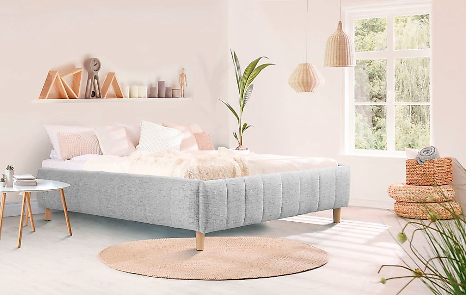 Home affaire Polsterbett "Tarje" in 5 Breiten, auch in Überlänge 220 cm, in günstig online kaufen