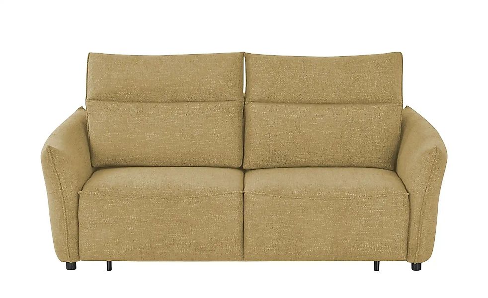 smart Big Sofa mit Funktion  Linda ¦ gelb ¦ Maße (cm): B: 204 H: 78 T: 101. günstig online kaufen