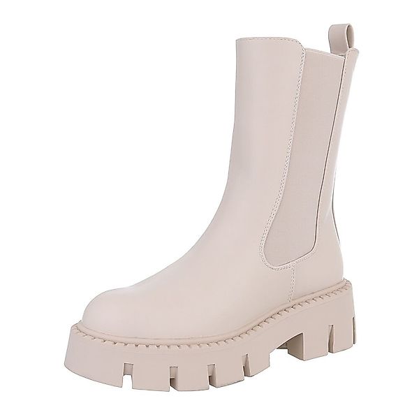 Ital-Design Damen Chelsea Freizeit Plateaustiefelette (87284053) günstig online kaufen