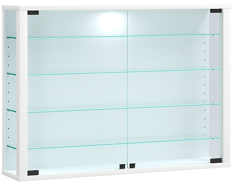 VCM Wandregal "VCM Glasvitrine hängend  Vitrine Glas mit ESG-Sicherheitsgla günstig online kaufen