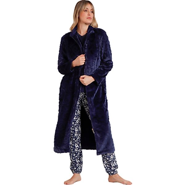 Admas  Pyjamas/ Nachthemden Lange Hausjacke Rosas Jacquard günstig online kaufen