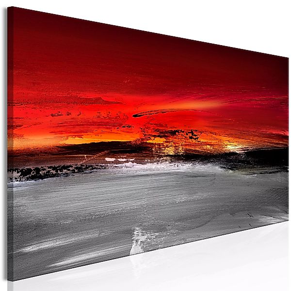 Wandbild - Crimson Landscape (1 Part) Narrow günstig online kaufen