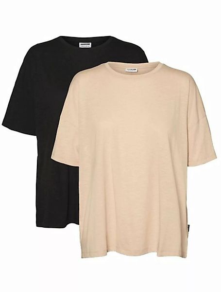 Noisy may T-Shirt Oversized T-Shirt 2-er Stück Pack Basic Set NMMATHILDE (2 günstig online kaufen