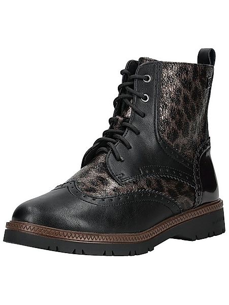 s.Oliver Stiefelette Lederimitat/Textil . Schnürstiefelette günstig online kaufen