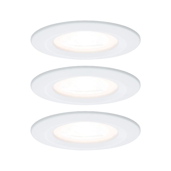Paulmann "LED Einbauleuchte 3-Step-Dim Nova Basisset starr IP44 rund 78mm G günstig online kaufen