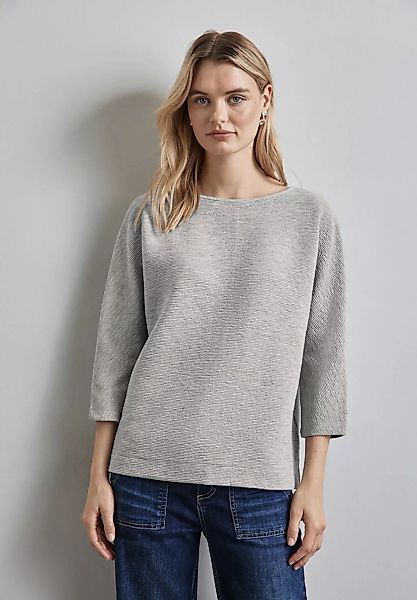 STREET ONE 3/4-Arm-Shirt, mit feiner Struktur günstig online kaufen