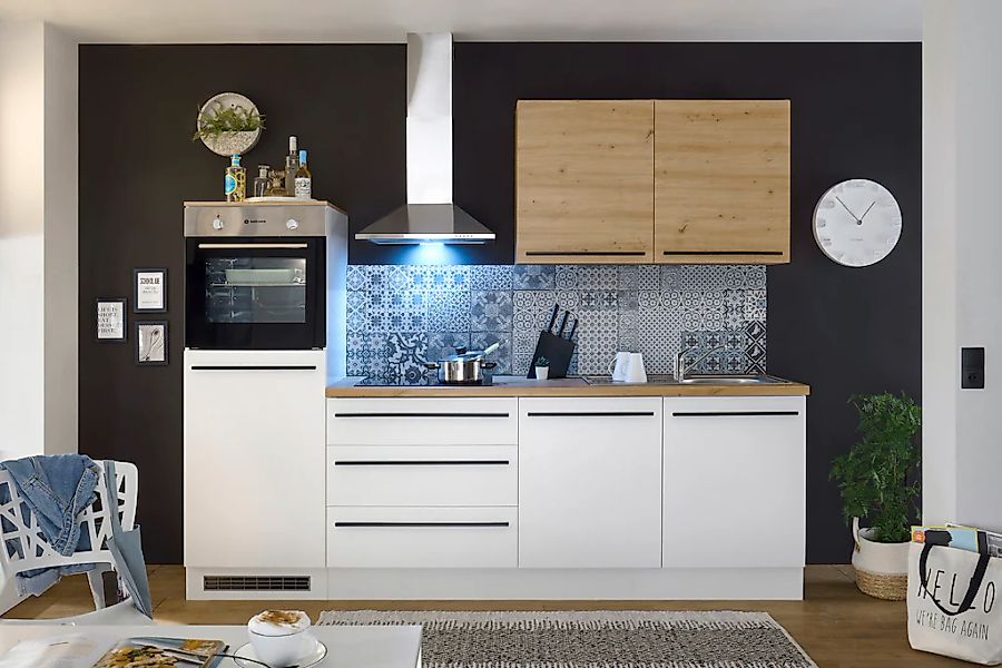 BASIC by Balculina Küchenzeile "Noah", Breite 260 cm, wahlweise mit E-Gerät günstig online kaufen