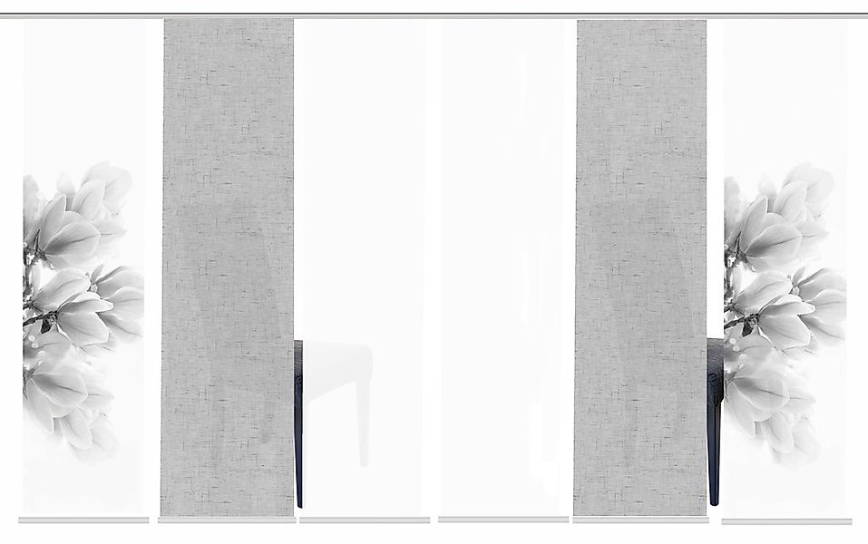 HOME WOHNIDEEN Schiebegardine 084656 Schiebewand KESSI günstig online kaufen