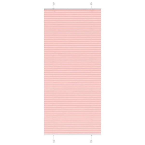 vidaXL Plissee Rosa 85x200 cm Stoffbreite 84,4 cm Polyester 4015463 günstig online kaufen