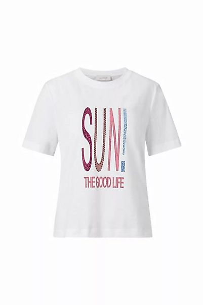 Rich & Royal T-Shirt Elegant Fit T-Shirt SUN Print organic günstig online kaufen