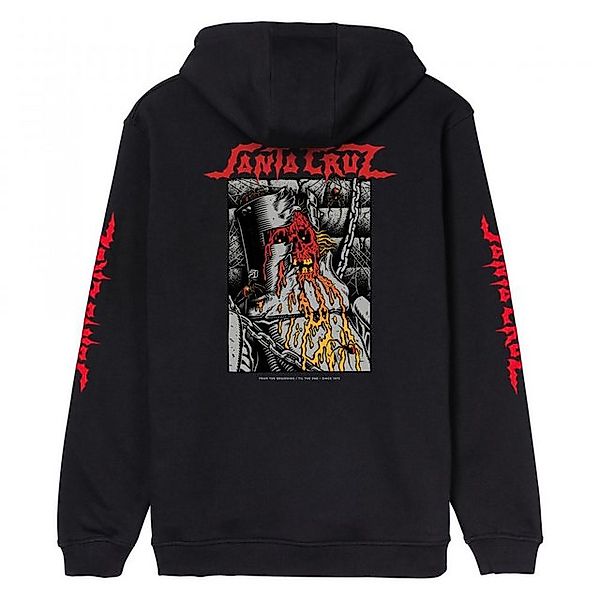 Santa Cruz Hoodie Hoodie Santa Cruz Pace Dungeon, G S, F black (1-tlg) günstig online kaufen