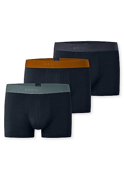 Schiesser Boxershorts 95/5 Multipacks (3er Pack) mit farblich abgesetztem, günstig online kaufen