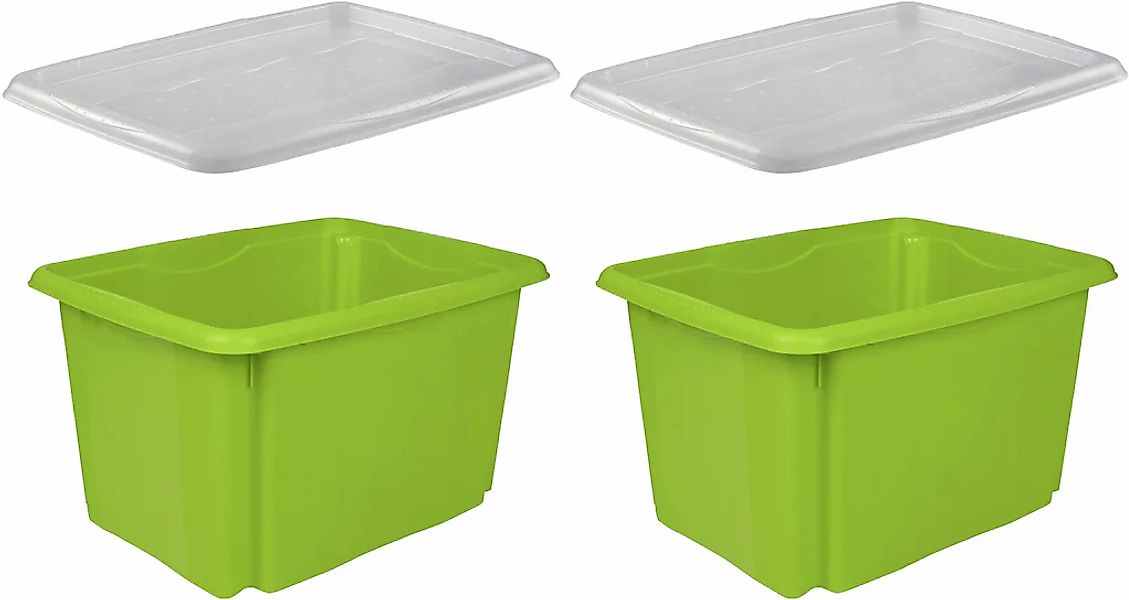 keeeper Stapelbox "emil" 30 L, mit Deckel, hochwertiger Kunststoff günstig online kaufen