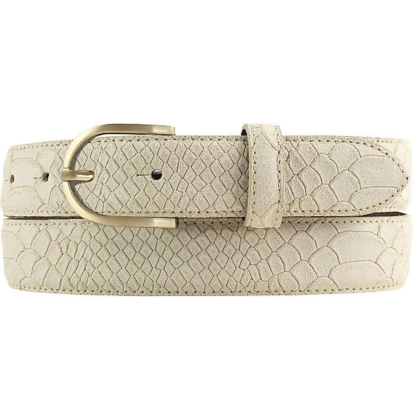 BELTINGER Ledergürtel Damen-Gürtel mit Pythonprägung und günstig online kaufen