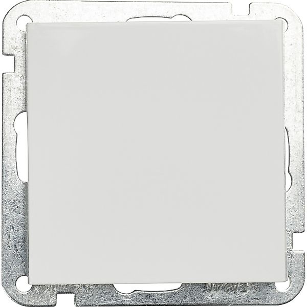 OBI Aus-/Wechselschalter Andromeda Polarweiß mit Rahmen günstig online kaufen