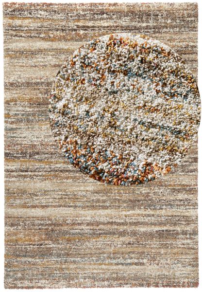 HANSE Home Hochflor-Teppich "Granite" rechteckig 25 mm Höhe Teppich, Hochfl günstig online kaufen