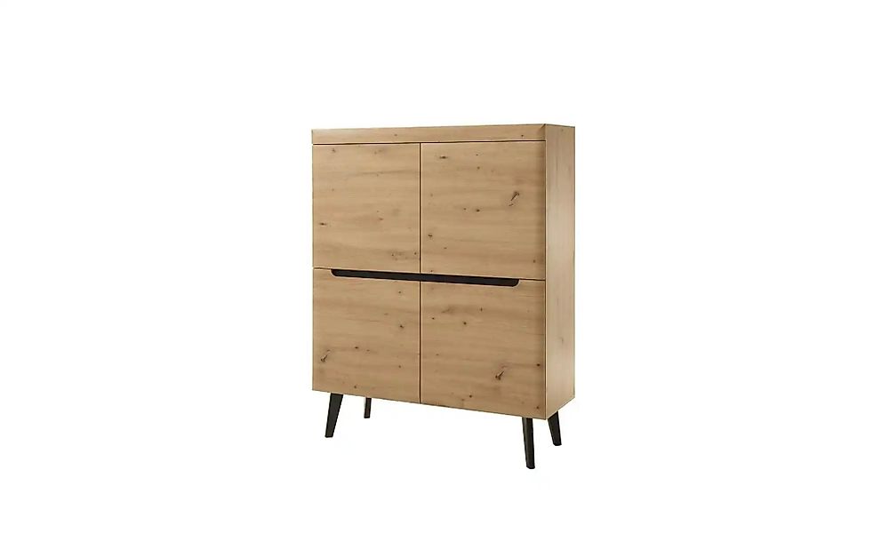 Highboard   ¦ holzfarben ¦ Maße (cm): B: 107 H: 134 T: 40.0 Kommoden & Side günstig online kaufen