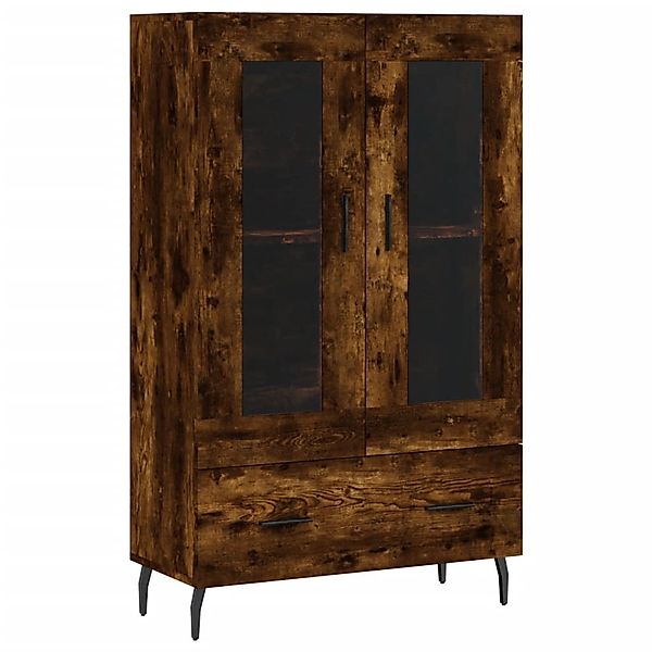 vidaXL Highboard Räuchereiche 69,5x31x115 cm Holzwerkstoff 828321 günstig online kaufen